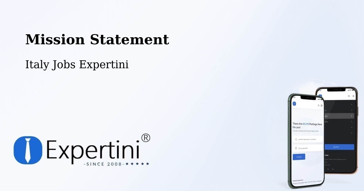 Corporate Mission – Vercelli - Italy Jobs Expertini